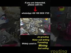 Penambangan bawah tanah Ekspansi Shell Rock Bolts