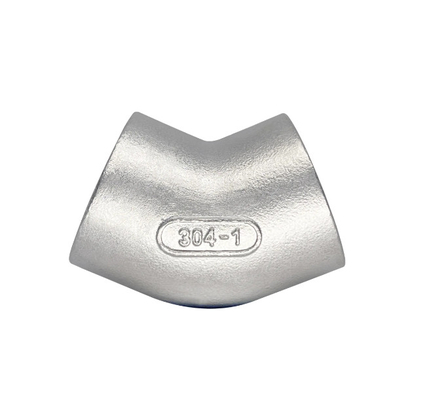 Precision Stainless Steel Casting Pipe Fittings Metal Cast Tube Fitting
