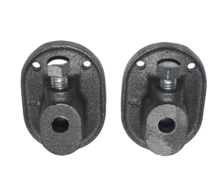 Bagian-bagian casting pasir besi Fittings listrik Hot-dip Galvanizing Casting Insulator Cap