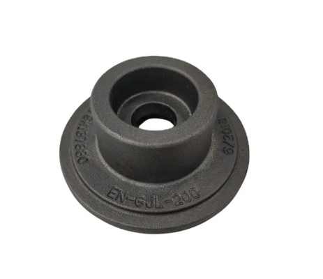 Mesin Pertanian Komponen Kombinasi Resin Pasir Casting Flange Idler Pulley