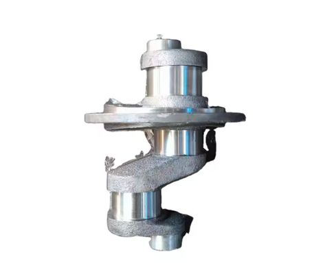 QT800-2 Crankshaft Cor Baja Ductile Iron Sand Casting untuk Suku Cadang Otomotif