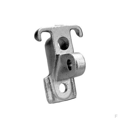 Hot Dip Galvanizing Casting Iron Pole Eye Plate Guy Hook
