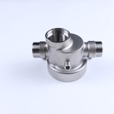 316 304 Bagian casting investasi stainless steel dengan ukuran yang disesuaikan dan penutup sandblasting